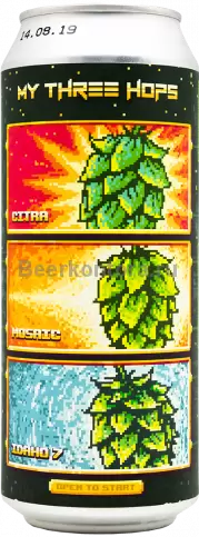 Пиво Stamm Beer My Three Hops Can 0.5 л