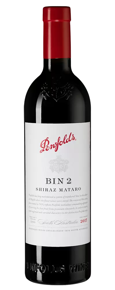 Вино Penfolds Bin 2 Shiraz Mataro 2017 г. 0.75 л