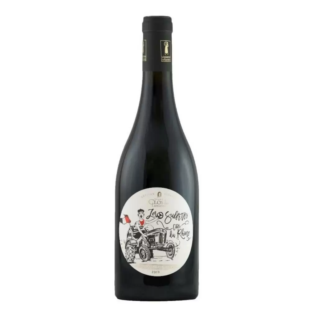 Вино Domaine Le Clos des Lumieres Zero Sulfites Cotes du Rhone 0.75 л