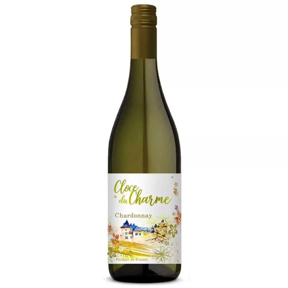 Вино Les Celliers Jean d'Alibert Cloce du Charme Chardonnay IGP Pays d'Oc 0.75 л