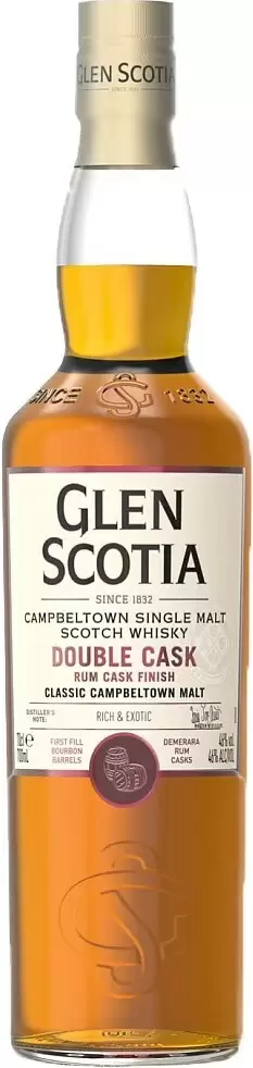 Виски Glen Scotia Double Cask Rum Finish 0.7 л