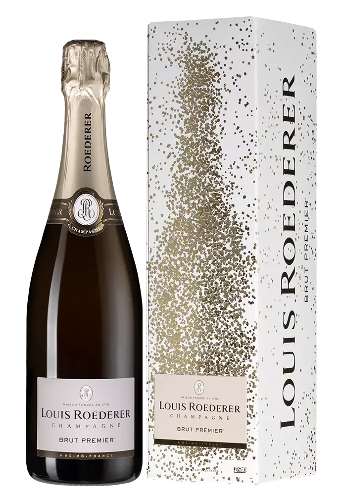 Шампанское Louis Roederer Brut Premier 0.75 л Gift Box Grafika