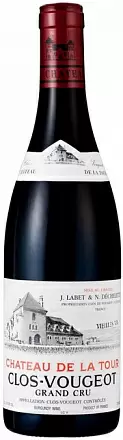 Вино Chateau de la Tour Clos-Vougeot Grand Cru 2017 г. 0.75 л