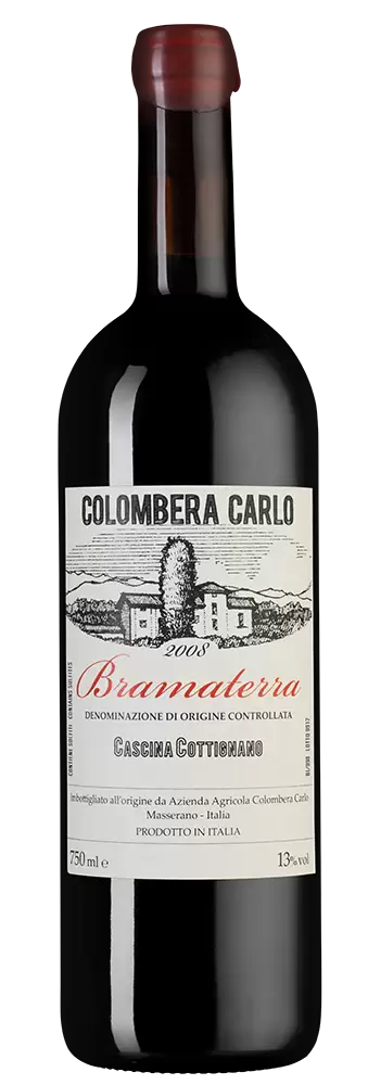 Вино Bramaterra Cascina Cottignano 2008 г. 0.75 л