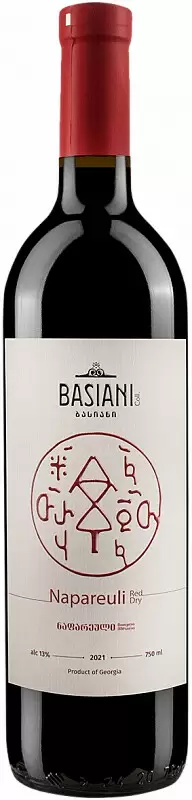 Вино Basiani Napareuli 0.75 л