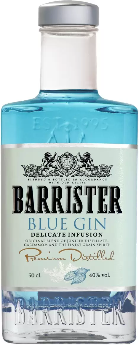 Джин Barrister Blue Gin 0.05 л