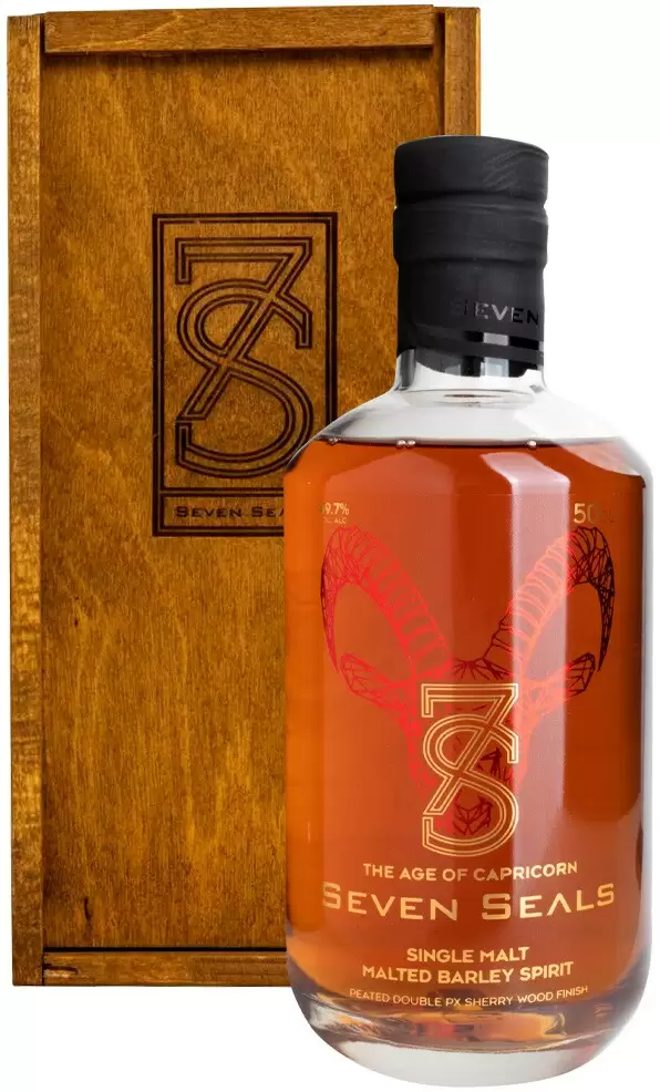 Виски Seven Seals Zodiac The Age of Capricorn Single Malt 0.5 л Gift Box