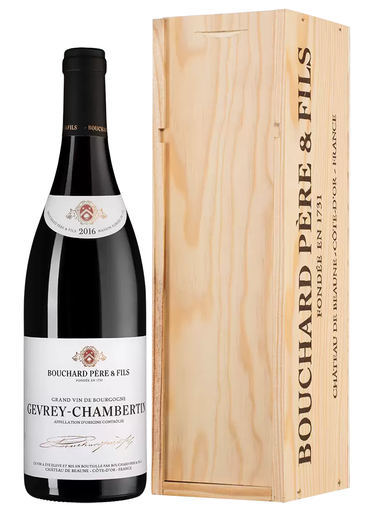 Вино Gevrey-Chambertin Bouchard Pere & Fils 2016 г. 0.75 л Gift Box