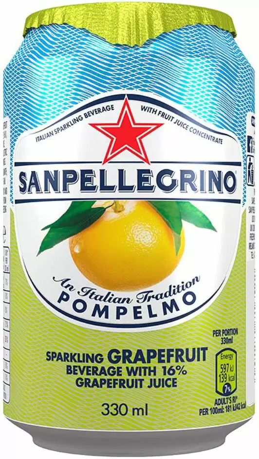 Напиток S. Pellegrino Pompelmo Can 0.33 л