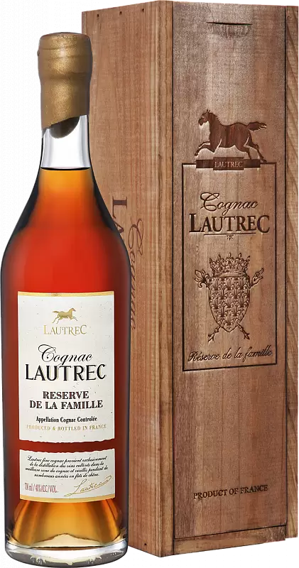 Коньяк Lautrec Reserve de la Famille 0.7 л Gift Box