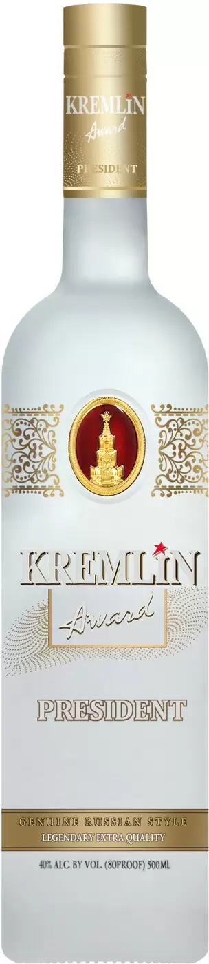 Водка Kremlin Award President 0.5 л