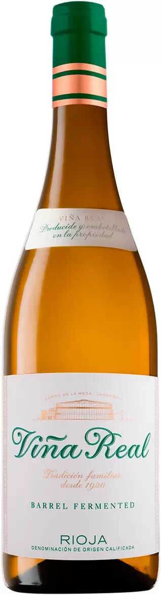 Вино Vina Real Blanco Fermentado en Barrica Rioja 0.75 л