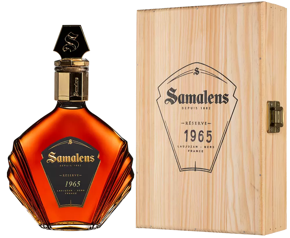 Арманьяк Samalens Armagnac Reserve 1965 г. 0.7 л Gift Box