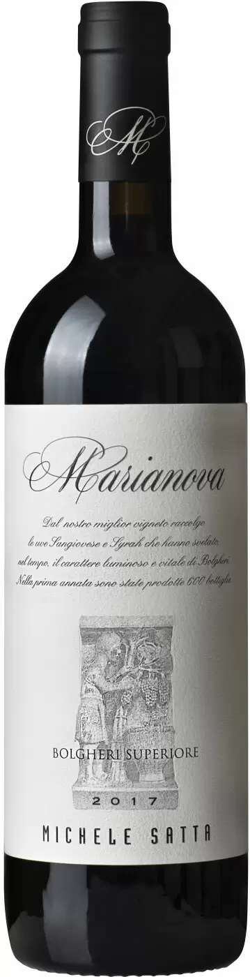 Вино Michele Satta Marianova Bolgheri Superiore 2017 г. 0.75 л