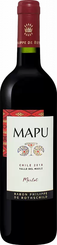 Вино Mapu Merlot 0.75 л