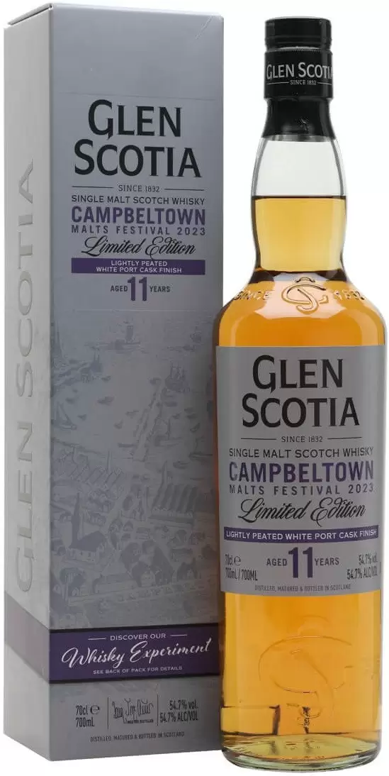 Виски Glen Scotia 11 Years White Port Cask Finish 0.7 л Gift Box