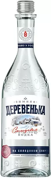 Водка Зимняя деревенька 0.25 л