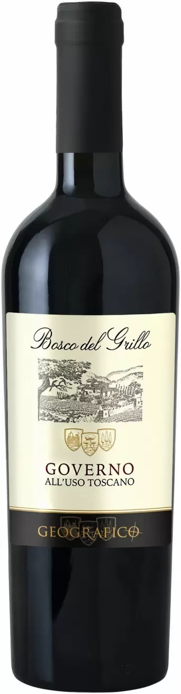 Вино Geografico Bosco del Grillo Governo all'Uso Toscanoa IGT 0.75 л