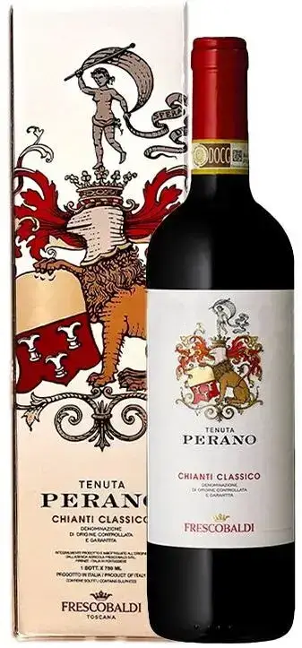 Вино Marchesi de Frescobaldi Tenuta Perano Chianti Classico DOCG 0.75 л в подарочной упаковке