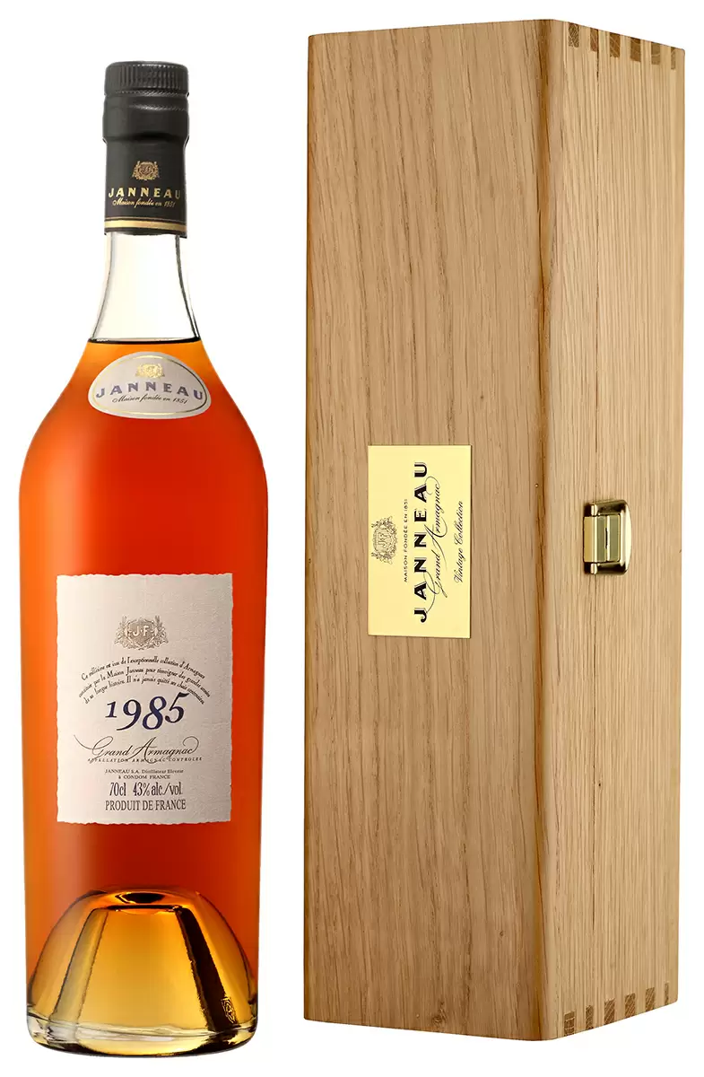 Арманьяк Janneau Vintage Collection 1985 г. 0.7 л Gift Box