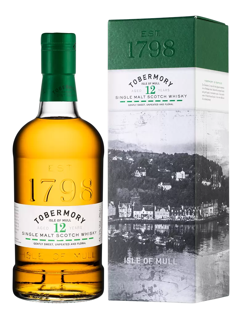 Виски Tobermory 12 Years Old 0.7 л Gift Box