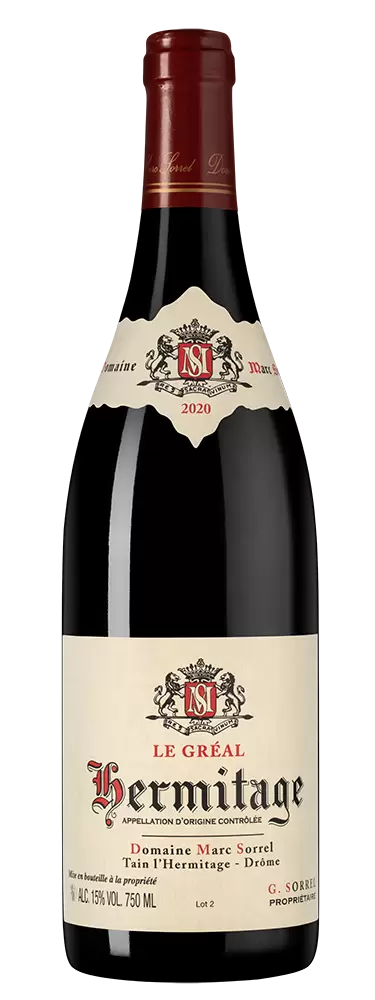 Вино Hermitage Le Greal Domaine Marc Sorrel 2020 г. 0.75 л