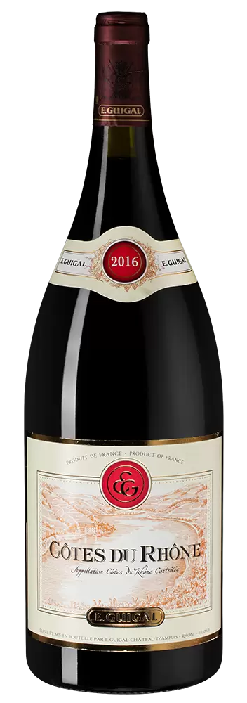 Вино Cotes du Rhone Rouge 2016 г. 1.5 л