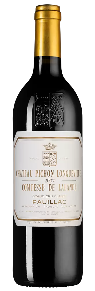 Вино Chateau Pichon Longueville Comtesse de Lalande 2007 г. 0.75 л