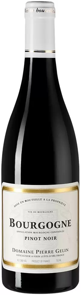 Вино Bourgogne Pinot Noir Domaine Pierre Gelin 2021 г. 0.75 л