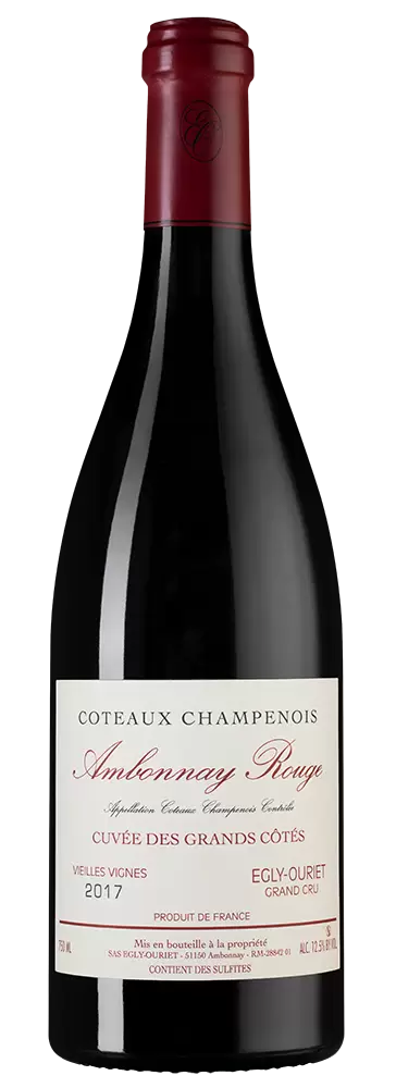 Вино Ambonnay Rouge Cuvee des Grands Cotes Vieilles Vignes 2017 г. 0.75 л