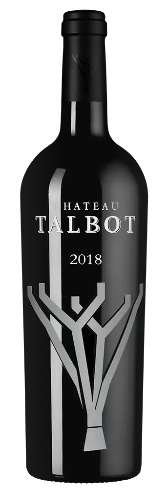 Вино Chateau Talbot 2018 г. 0.75 л