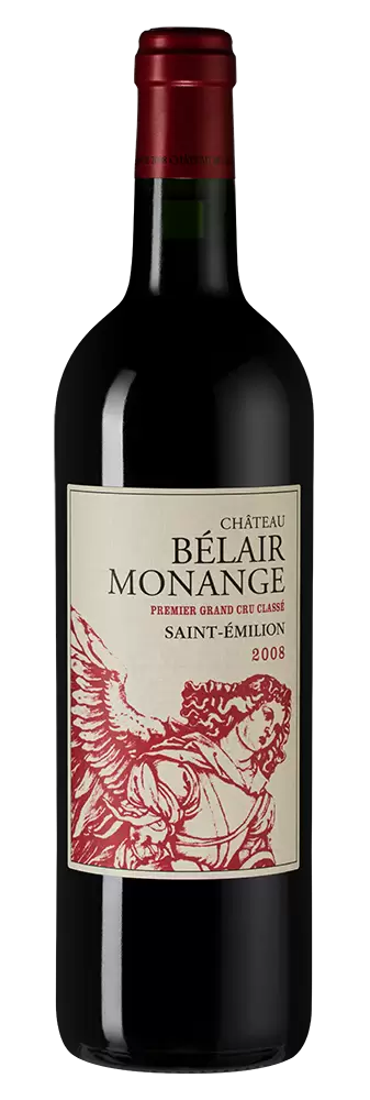 Вино Chateau Belair Monange 2008 г. 0.75 л