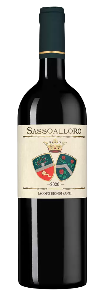 Вино Sassoalloro Castello di Montepo di Jacopo Biondi Santi 0.75 л