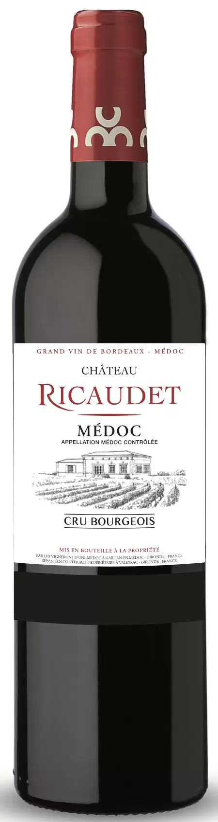 Вино Chateau Ricaudet Medoc AOC 0.75 л