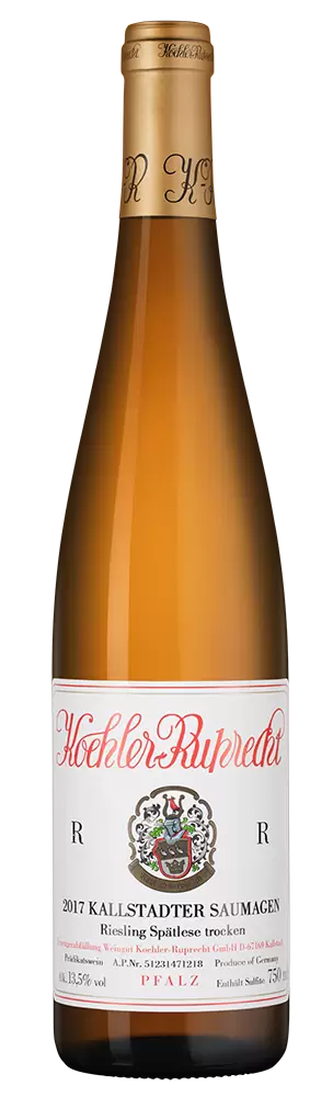 Вино Kallstadter Saumagen Riesling Spatlese trocken R Koehler Ruprecht 0.75 л