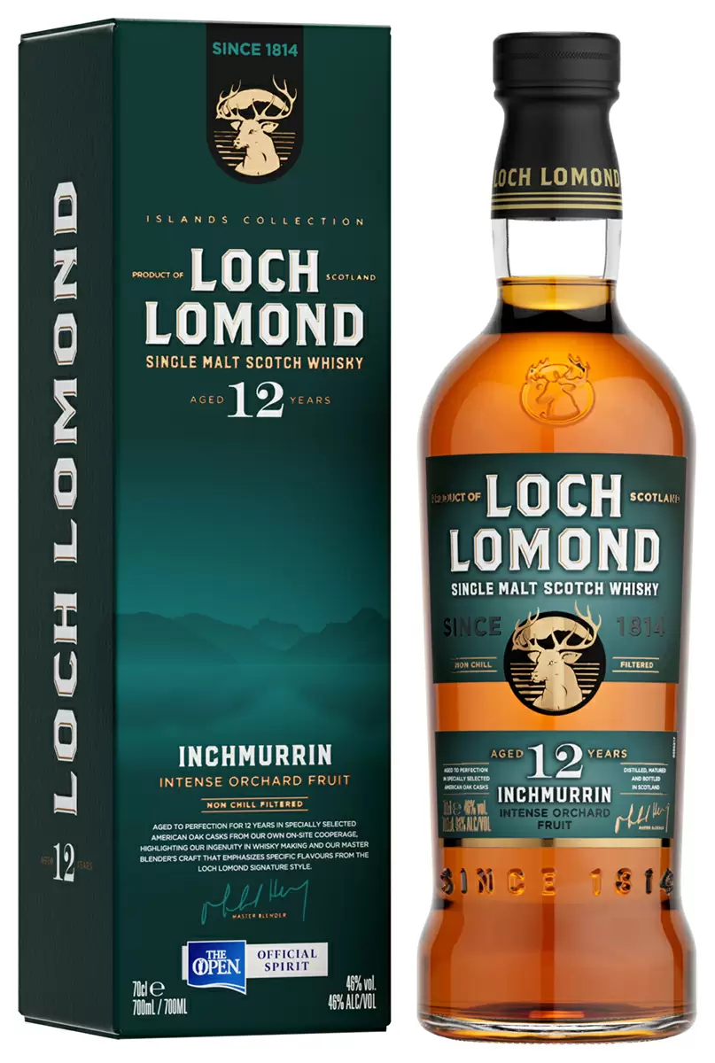 Виски Inchmurrin Single Malt 12 Years Old 0.7 л Gift Box