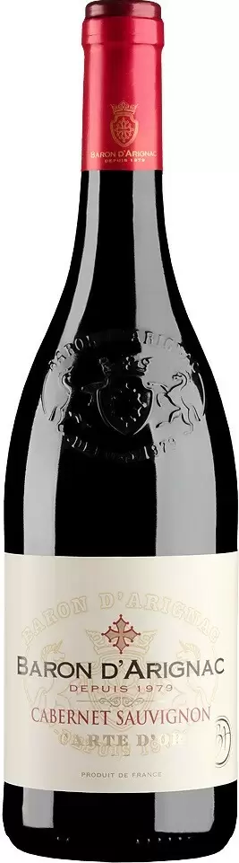Вино Baron d'Arignac Carte D'Or Cabernet Sauvignon 0.75 л