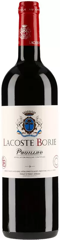 Вино Lacoste-Borie 2019 г. 0.75 л