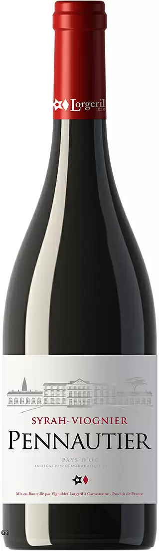 Вино Lorgeril Pennautier Syrah-Viognier Pays d'Oc 0.75 л