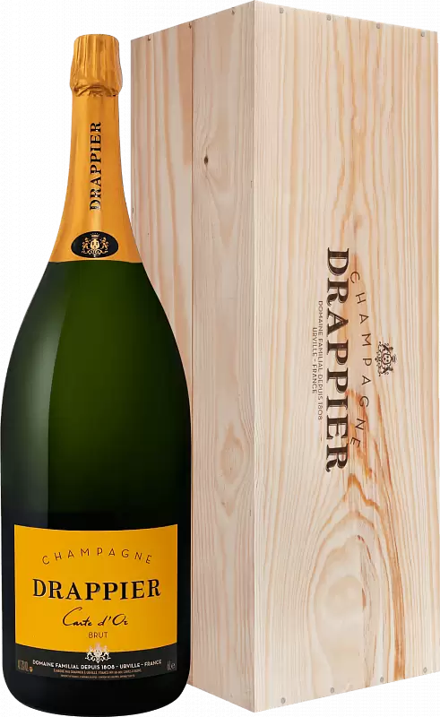 Шампанское Drappier Carte d'Or Champagne AOC Organic 6 л Gift Box