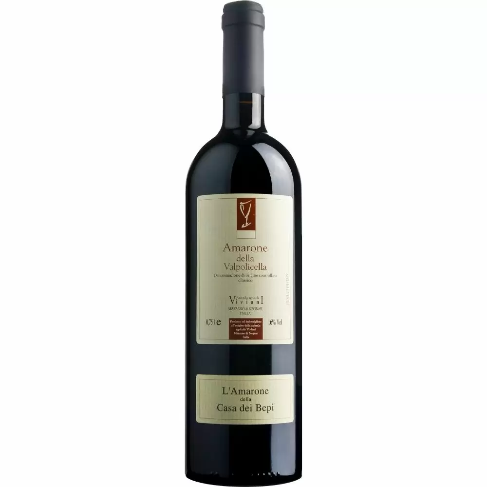 Вино Viviani Amarone della Valpolicella Casa dei Bepi 2015 г. 0.75 л