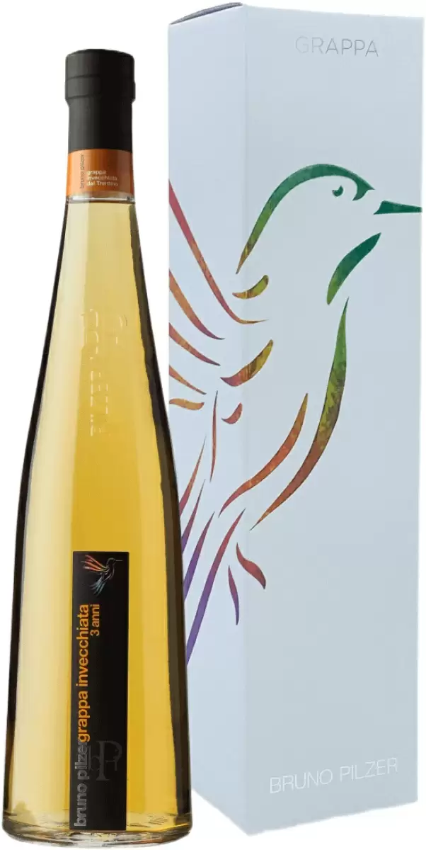 Граппа Pilzer Grappa Invecchiata Bruno 0.5 л Gift Box