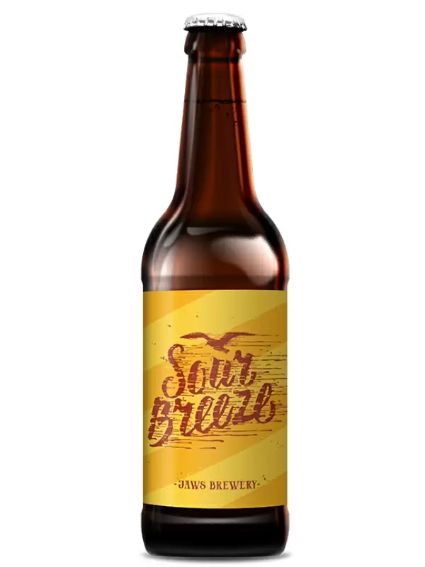 Пиво Jaws Sour Breeze Mango Glass 0.5 л