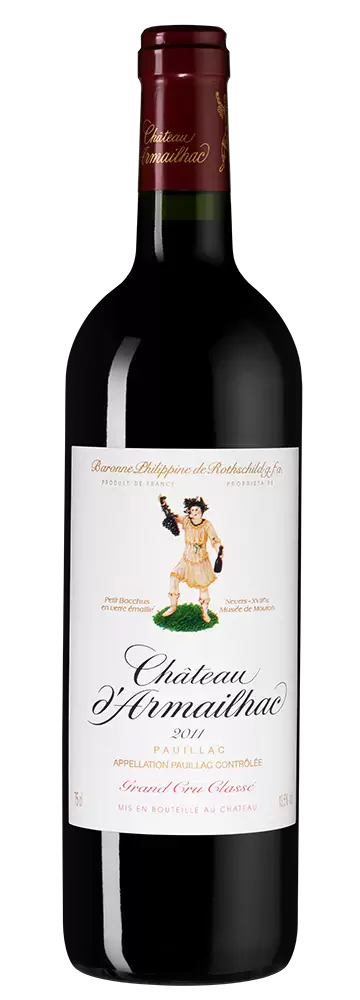 Вино Chateau d'Armailhac 2011 г. 0.75 л