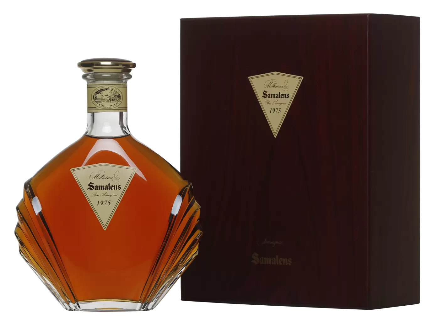 Арманьяк Samalens Millesime 1975 г. 0.7 л Gift Box Set 1 Decanter