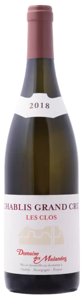 Вино Domaine Des Malandes Chablis Grand Cru Les Clos 0.75 л