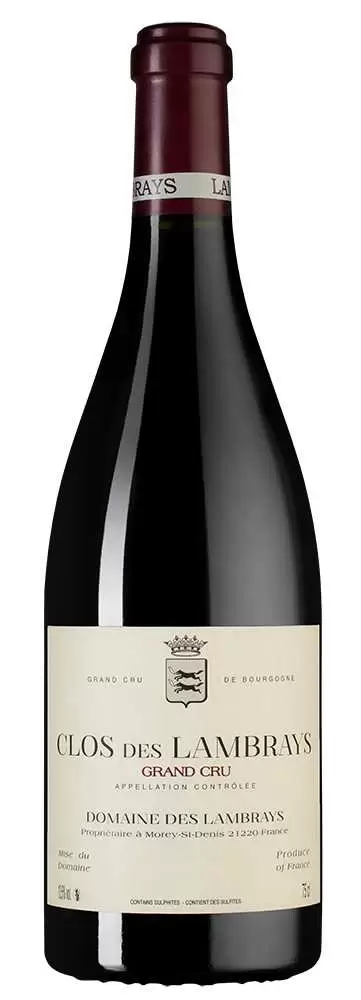 Вино Clos des Lambrays Grand Cru 2003 г. 0.75 л