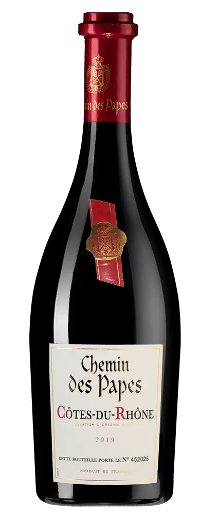 Вино Chemin des Papes Cotes-du-Rhone Rouge 0.75 л