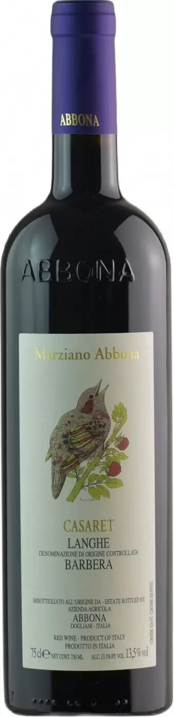 Вино Marziano Abbona Casaret Barbera Langhe 0.75 л