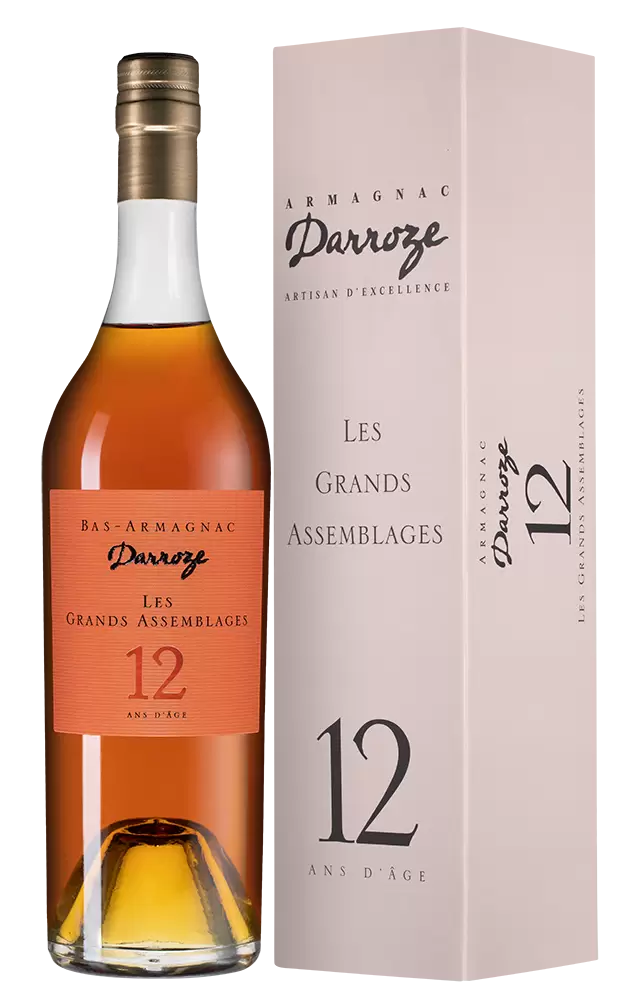Арманьяк Les Grands Assemblages 12 Ans d'Age Bas-Armagnac 0.7 л в подарочной упаковке